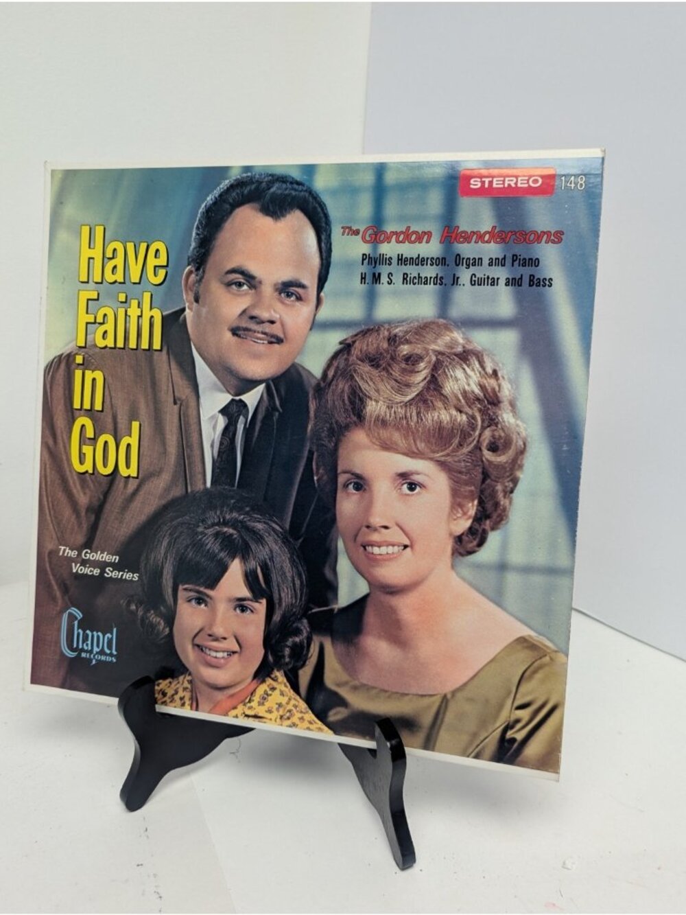 Have Faith In God S-148 The Gordon Hendersons Chapel Records Vinyl Golden Voice